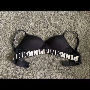 black VS PINK bra